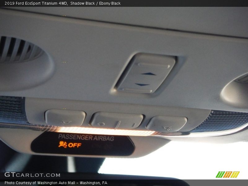 Shadow Black / Ebony Black 2019 Ford EcoSport Titanium 4WD