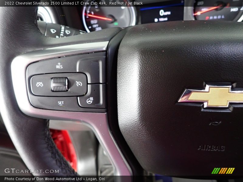 Red Hot / Jet Black 2022 Chevrolet Silverado 1500 Limited LT Crew Cab 4x4