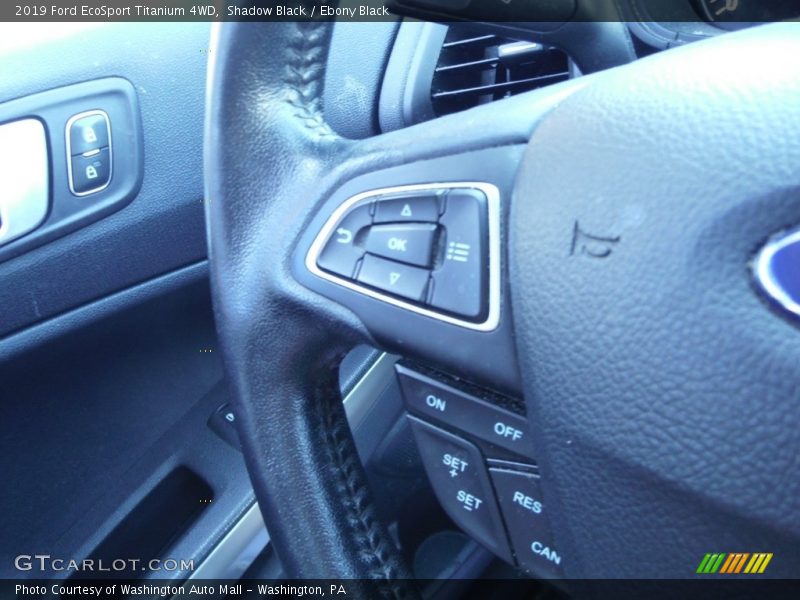 Shadow Black / Ebony Black 2019 Ford EcoSport Titanium 4WD