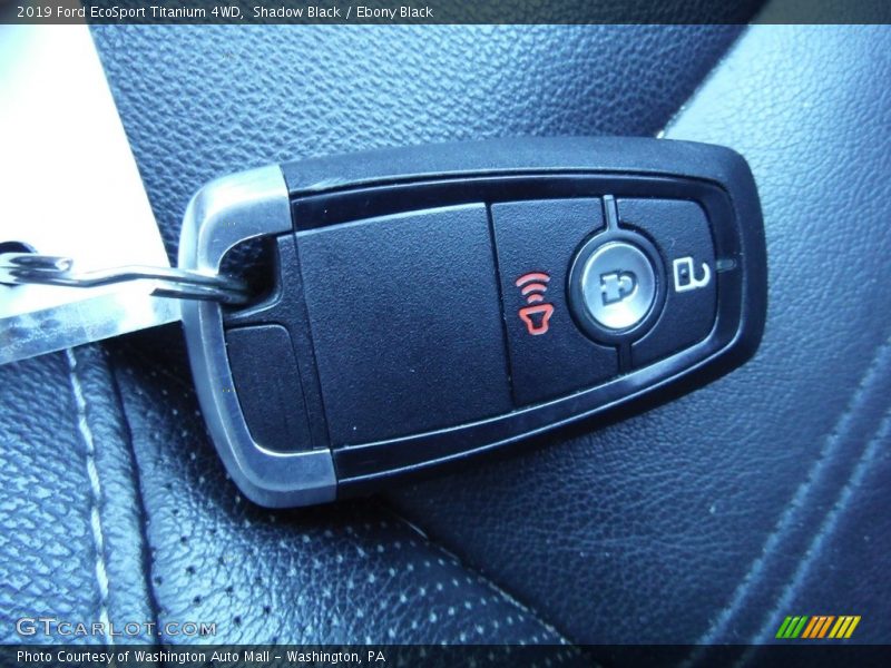 Shadow Black / Ebony Black 2019 Ford EcoSport Titanium 4WD