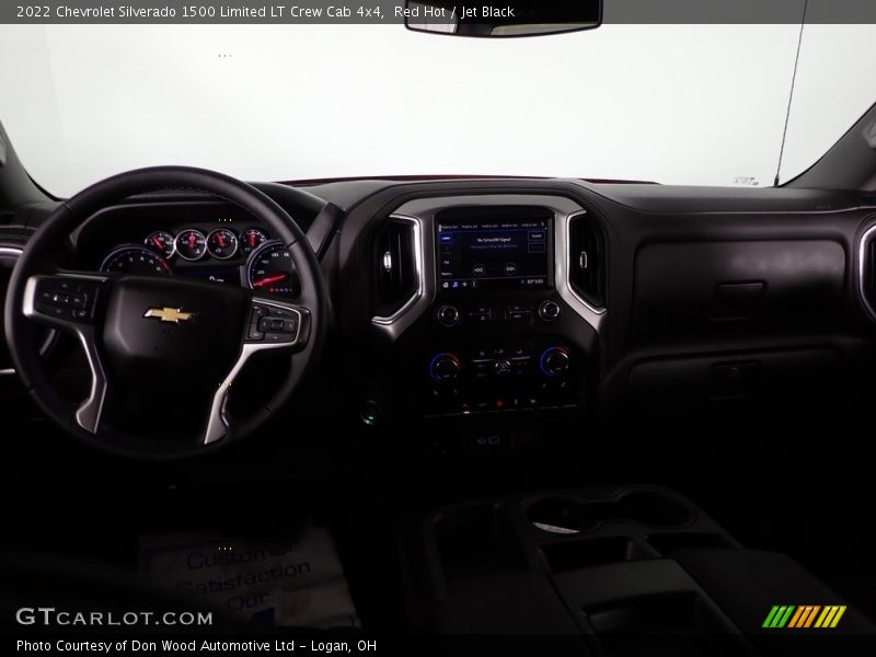 Red Hot / Jet Black 2022 Chevrolet Silverado 1500 Limited LT Crew Cab 4x4