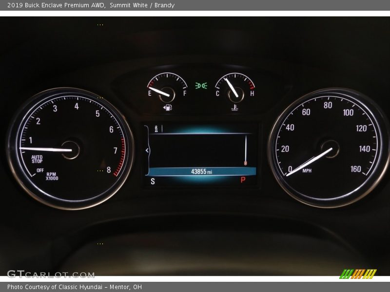 Summit White / Brandy 2019 Buick Enclave Premium AWD