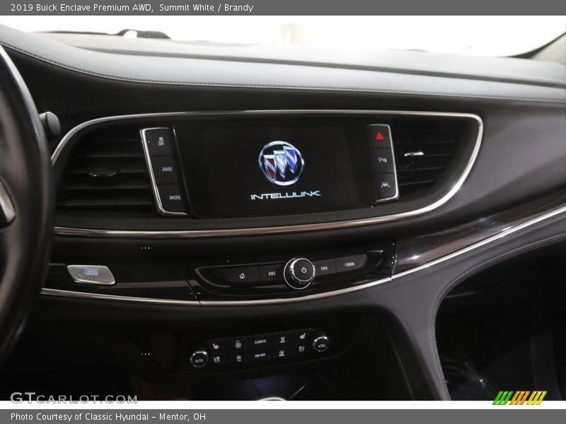Summit White / Brandy 2019 Buick Enclave Premium AWD