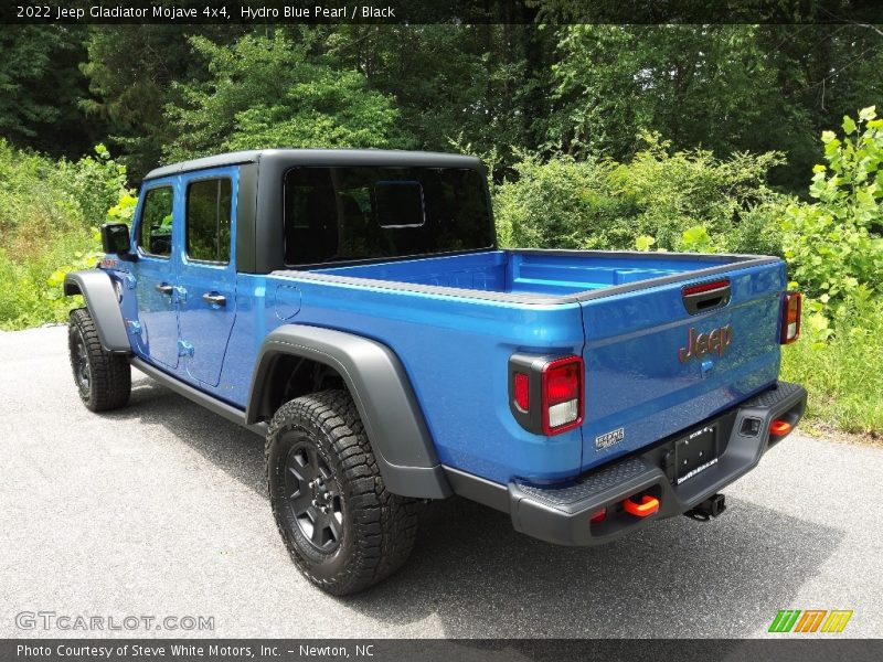 Hydro Blue Pearl / Black 2022 Jeep Gladiator Mojave 4x4