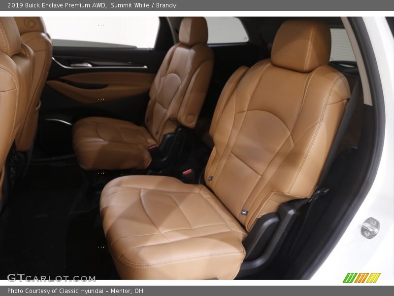 Summit White / Brandy 2019 Buick Enclave Premium AWD