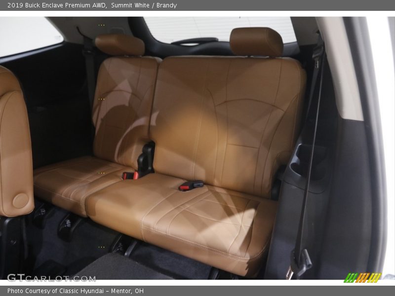 Summit White / Brandy 2019 Buick Enclave Premium AWD