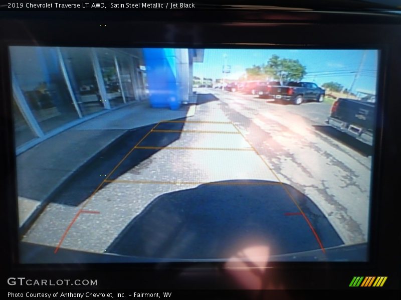 Satin Steel Metallic / Jet Black 2019 Chevrolet Traverse LT AWD