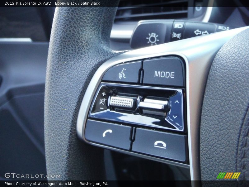 Ebony Black / Satin Black 2019 Kia Sorento LX AWD