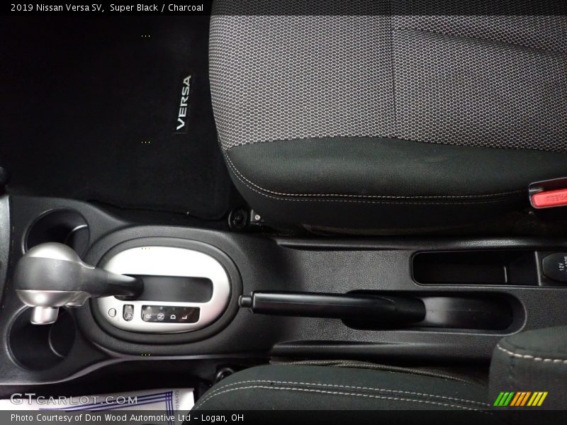 Super Black / Charcoal 2019 Nissan Versa SV