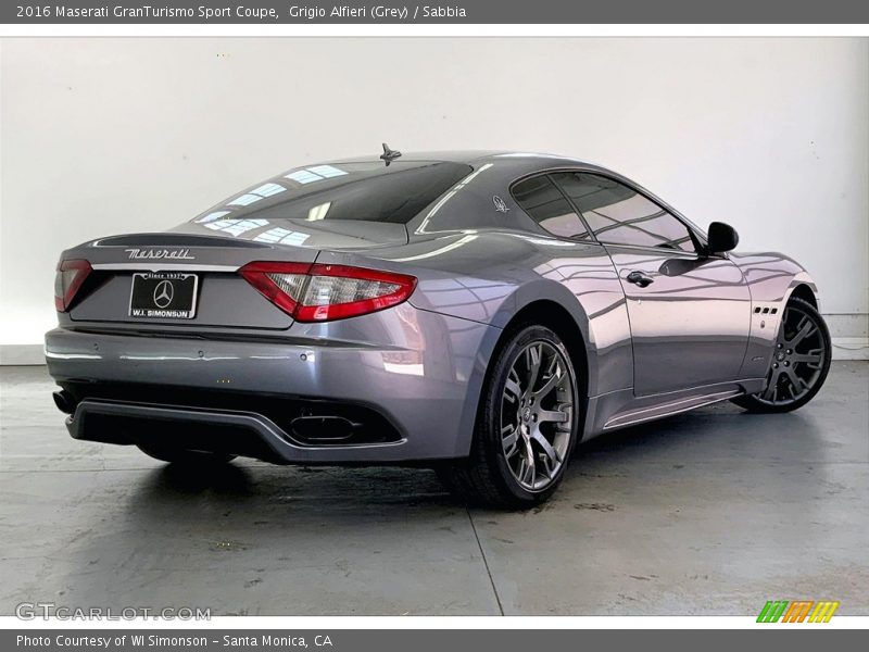Grigio Alfieri (Grey) / Sabbia 2016 Maserati GranTurismo Sport Coupe
