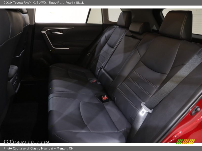 Ruby Flare Pearl / Black 2019 Toyota RAV4 XLE AWD