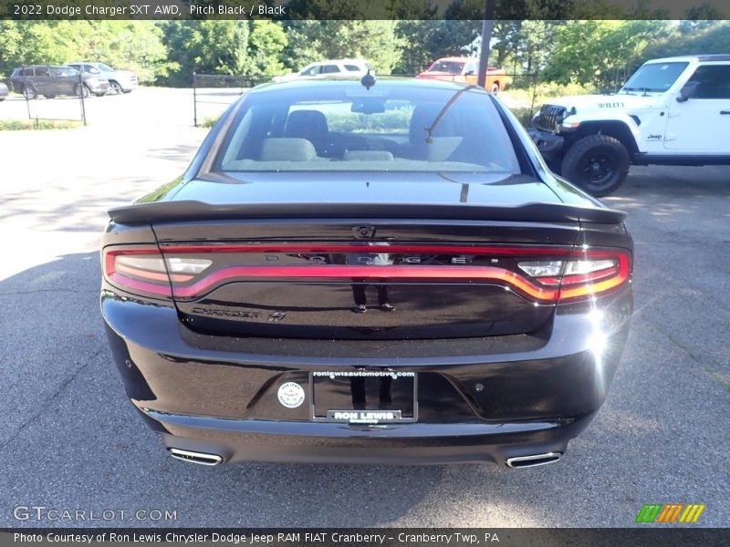 Pitch Black / Black 2022 Dodge Charger SXT AWD