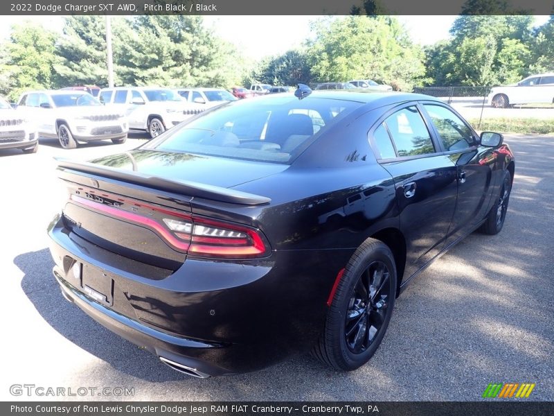 Pitch Black / Black 2022 Dodge Charger SXT AWD