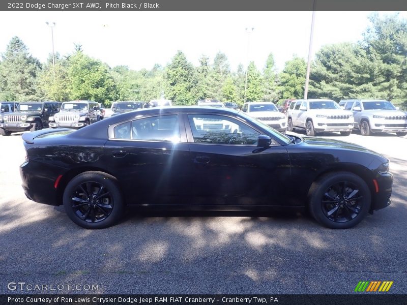 Pitch Black / Black 2022 Dodge Charger SXT AWD