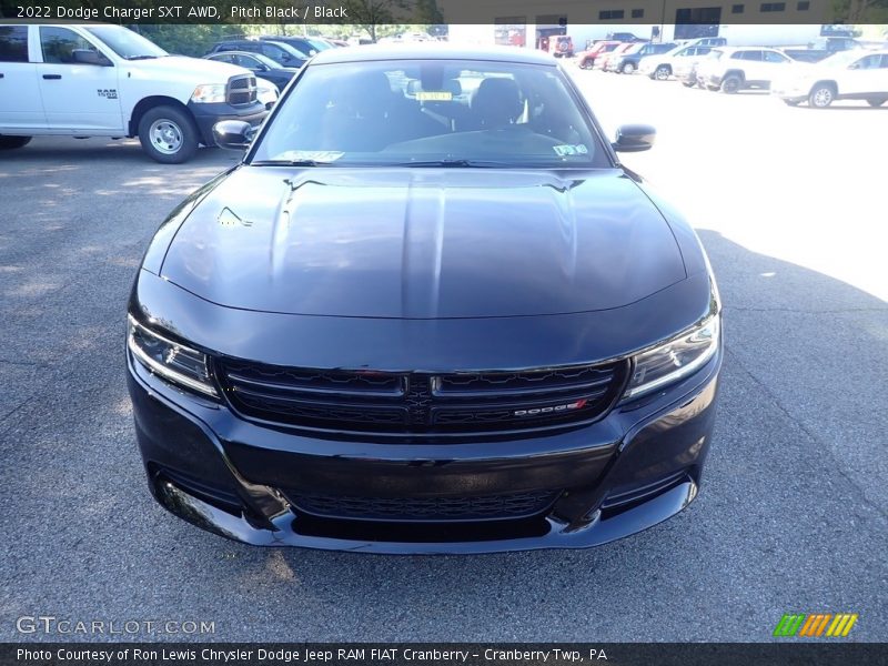 Pitch Black / Black 2022 Dodge Charger SXT AWD