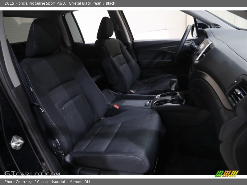 Crystal Black Pearl / Black 2019 Honda Ridgeline Sport AWD