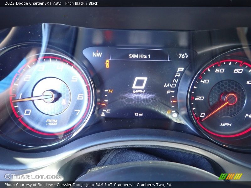 Pitch Black / Black 2022 Dodge Charger SXT AWD