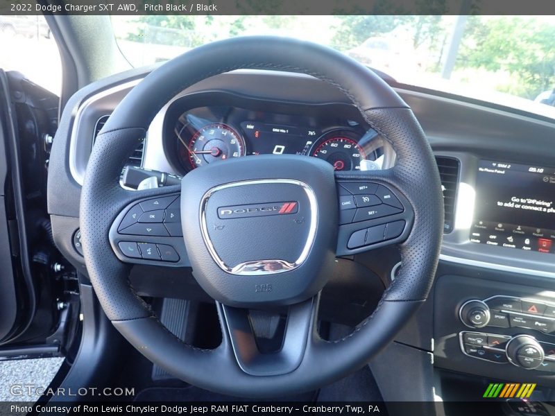 Pitch Black / Black 2022 Dodge Charger SXT AWD