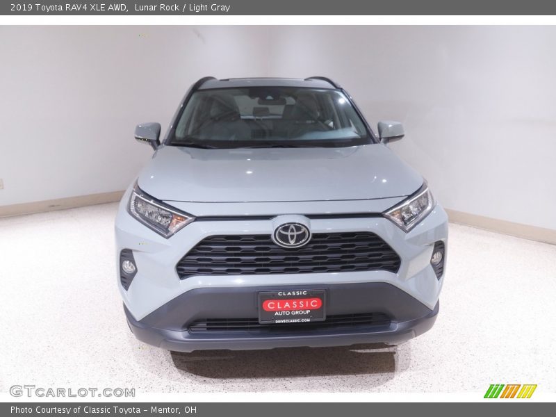 Lunar Rock / Light Gray 2019 Toyota RAV4 XLE AWD