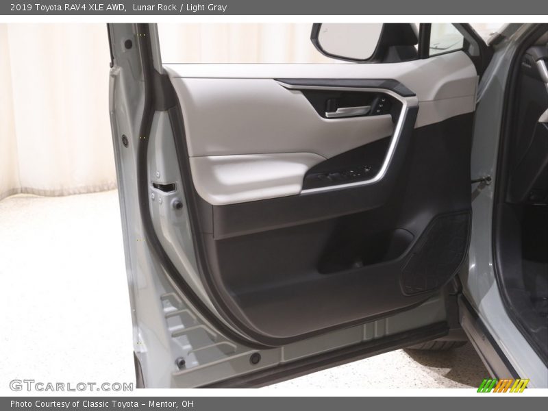Lunar Rock / Light Gray 2019 Toyota RAV4 XLE AWD
