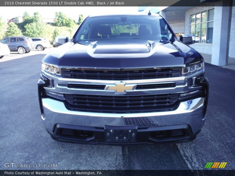 Black / Jet Black 2019 Chevrolet Silverado 1500 LT Double Cab 4WD