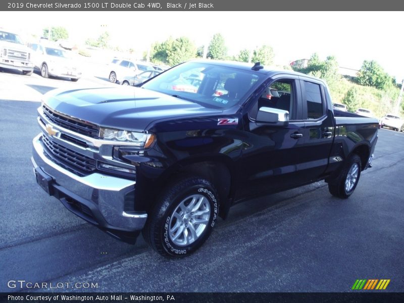 Black / Jet Black 2019 Chevrolet Silverado 1500 LT Double Cab 4WD