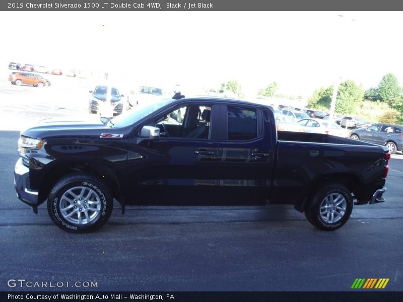 Black / Jet Black 2019 Chevrolet Silverado 1500 LT Double Cab 4WD
