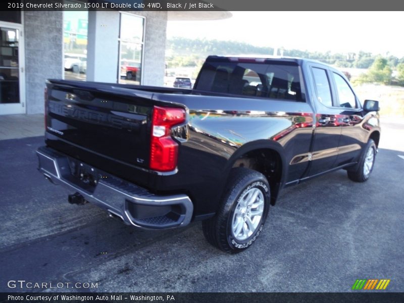 Black / Jet Black 2019 Chevrolet Silverado 1500 LT Double Cab 4WD