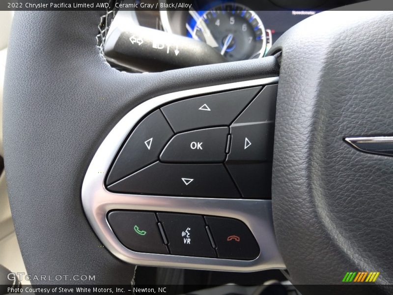 Ceramic Gray / Black/Alloy 2022 Chrysler Pacifica Limited AWD