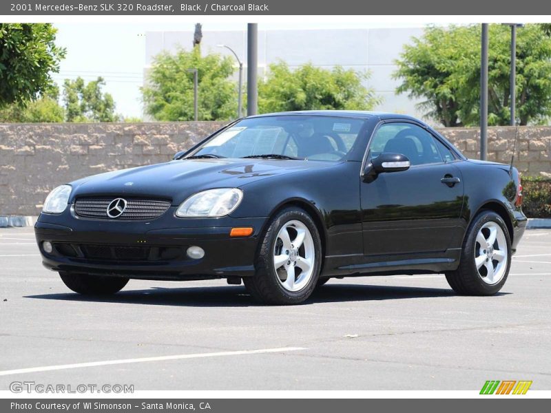 Front 3/4 View of 2001 SLK 320 Roadster