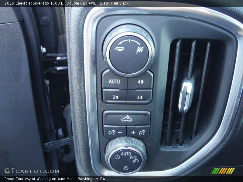 Black / Jet Black 2019 Chevrolet Silverado 1500 LT Double Cab 4WD
