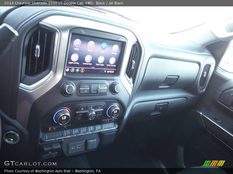 Black / Jet Black 2019 Chevrolet Silverado 1500 LT Double Cab 4WD