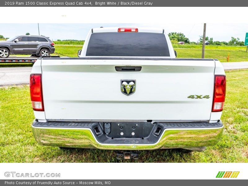 Bright White / Black/Diesel Gray 2019 Ram 1500 Classic Express Quad Cab 4x4