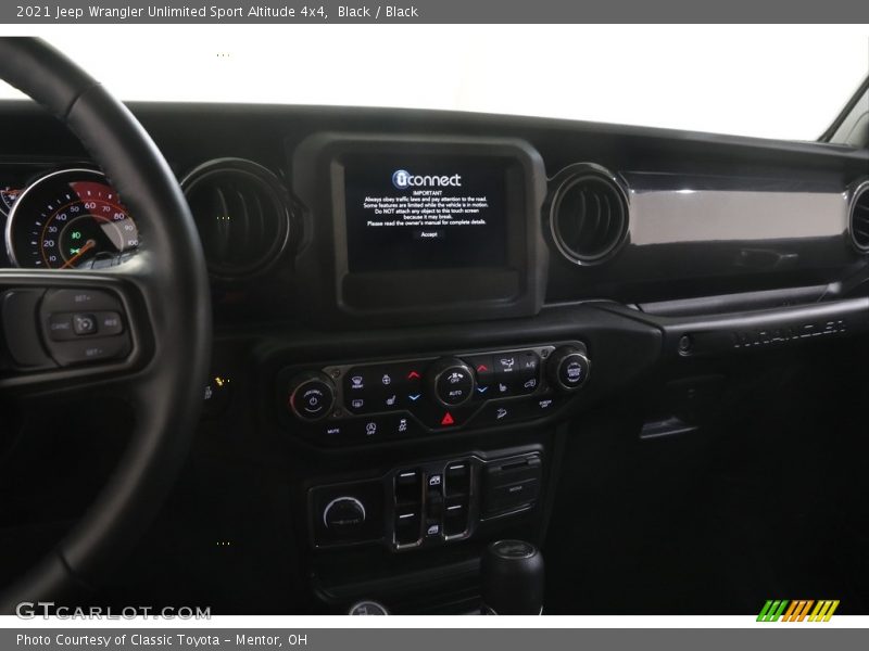 Black / Black 2021 Jeep Wrangler Unlimited Sport Altitude 4x4