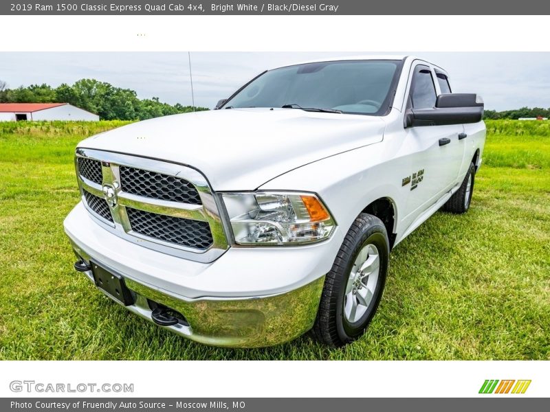 Bright White / Black/Diesel Gray 2019 Ram 1500 Classic Express Quad Cab 4x4