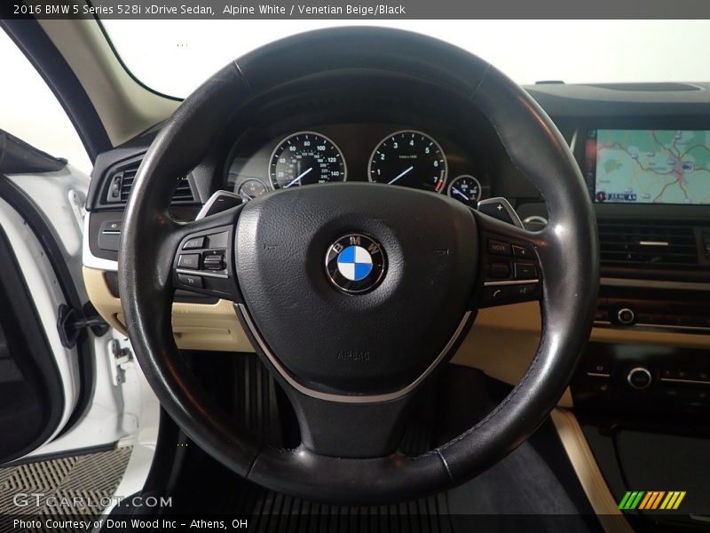 Alpine White / Venetian Beige/Black 2016 BMW 5 Series 528i xDrive Sedan