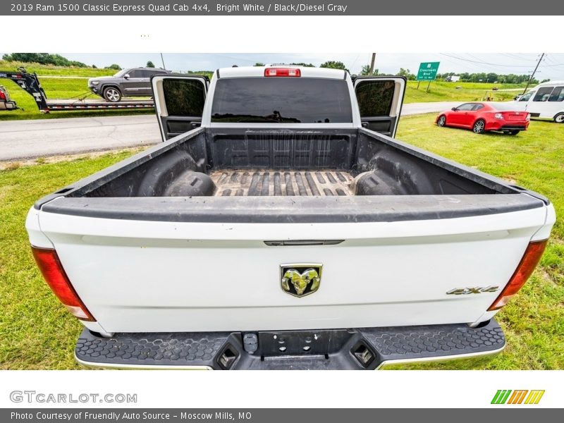 Bright White / Black/Diesel Gray 2019 Ram 1500 Classic Express Quad Cab 4x4