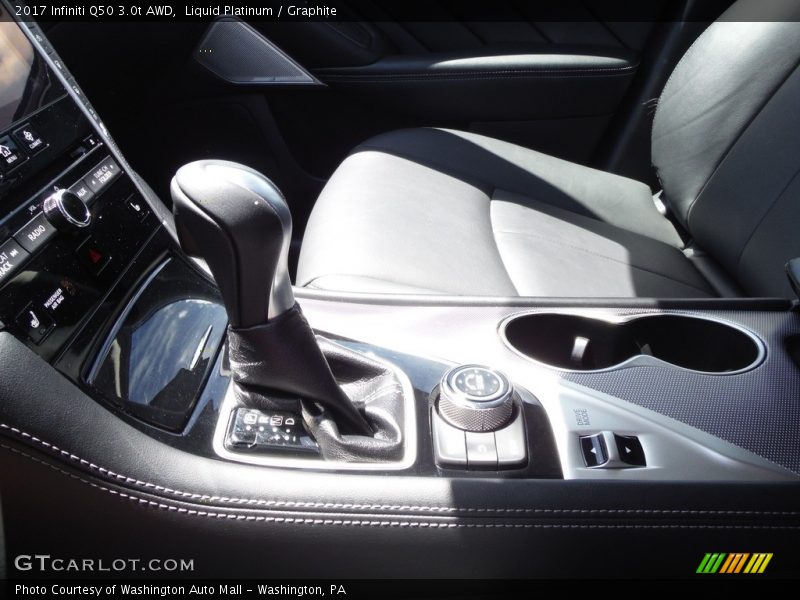  2017 Q50 3.0t AWD 7 Speed Automatic Shifter