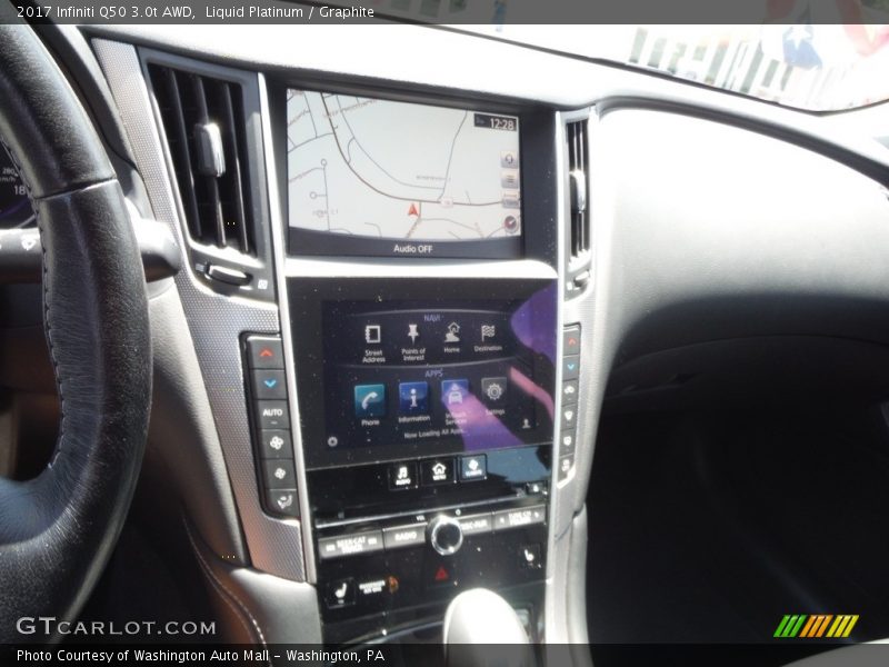 Liquid Platinum / Graphite 2017 Infiniti Q50 3.0t AWD