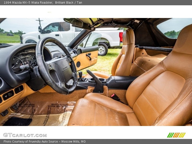 Brilliant Black / Tan 1994 Mazda MX-5 Miata Roadster