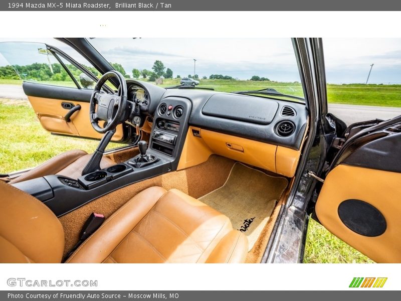 Brilliant Black / Tan 1994 Mazda MX-5 Miata Roadster