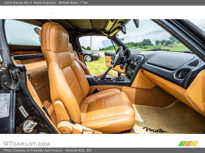 Brilliant Black / Tan 1994 Mazda MX-5 Miata Roadster