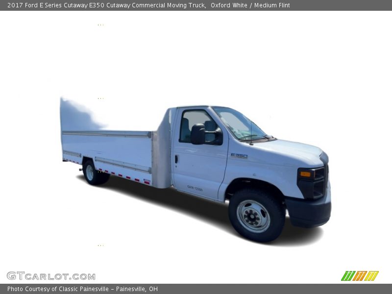 Oxford White / Medium Flint 2017 Ford E Series Cutaway E350 Cutaway Commercial Moving Truck