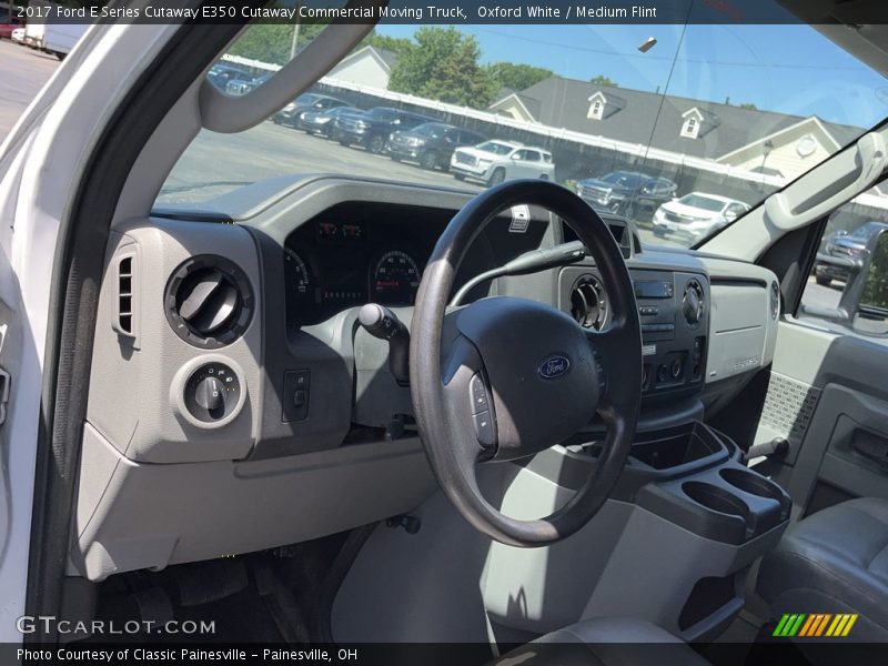 Oxford White / Medium Flint 2017 Ford E Series Cutaway E350 Cutaway Commercial Moving Truck