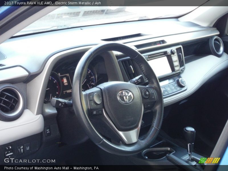 Electric Storm Metallic / Ash 2017 Toyota RAV4 XLE AWD