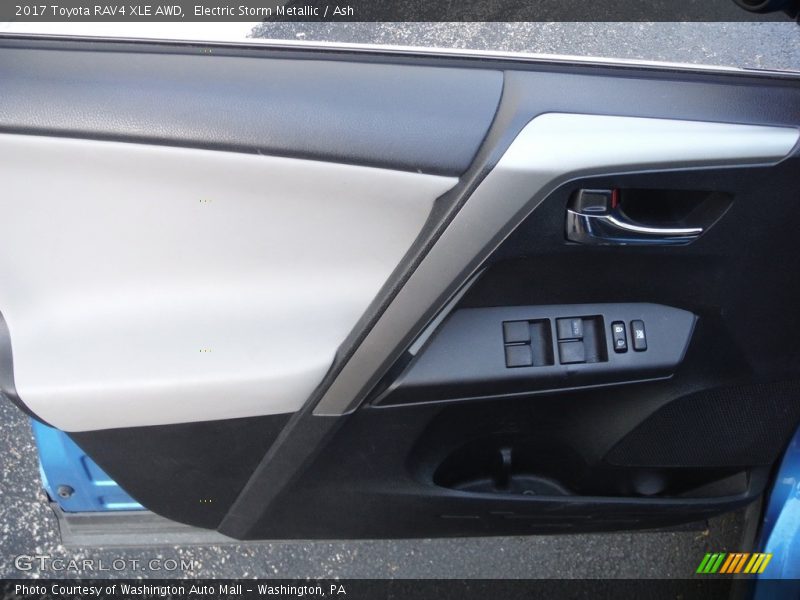 Electric Storm Metallic / Ash 2017 Toyota RAV4 XLE AWD
