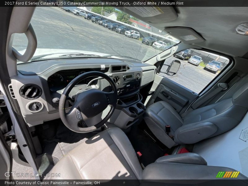 Oxford White / Medium Flint 2017 Ford E Series Cutaway E350 Cutaway Commercial Moving Truck