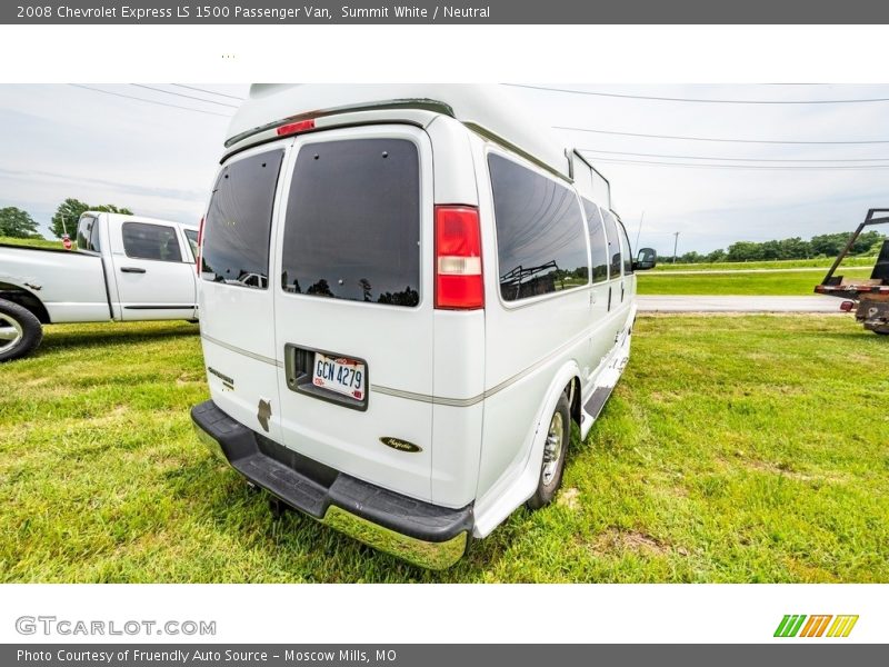 Summit White / Neutral 2008 Chevrolet Express LS 1500 Passenger Van