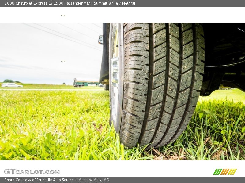 Summit White / Neutral 2008 Chevrolet Express LS 1500 Passenger Van