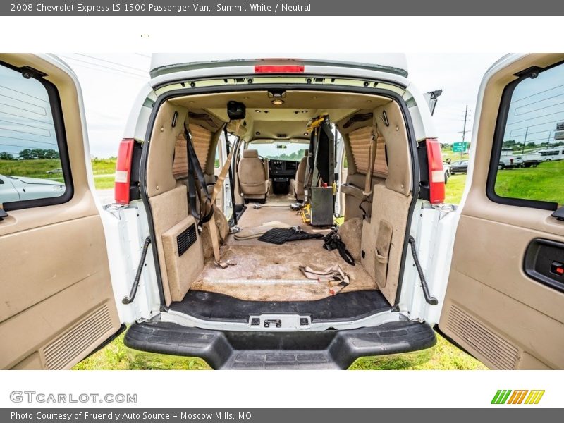  2008 Express LS 1500 Passenger Van Trunk